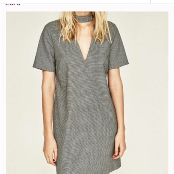 Zara Dresses & Skirts - Zara Women Houndstooth Dress